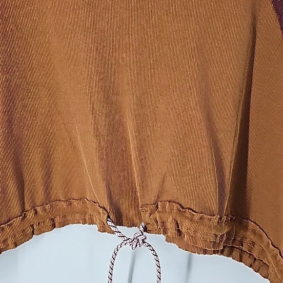 We The Free Burgundy and Mustard Top - Picture 6 of 14